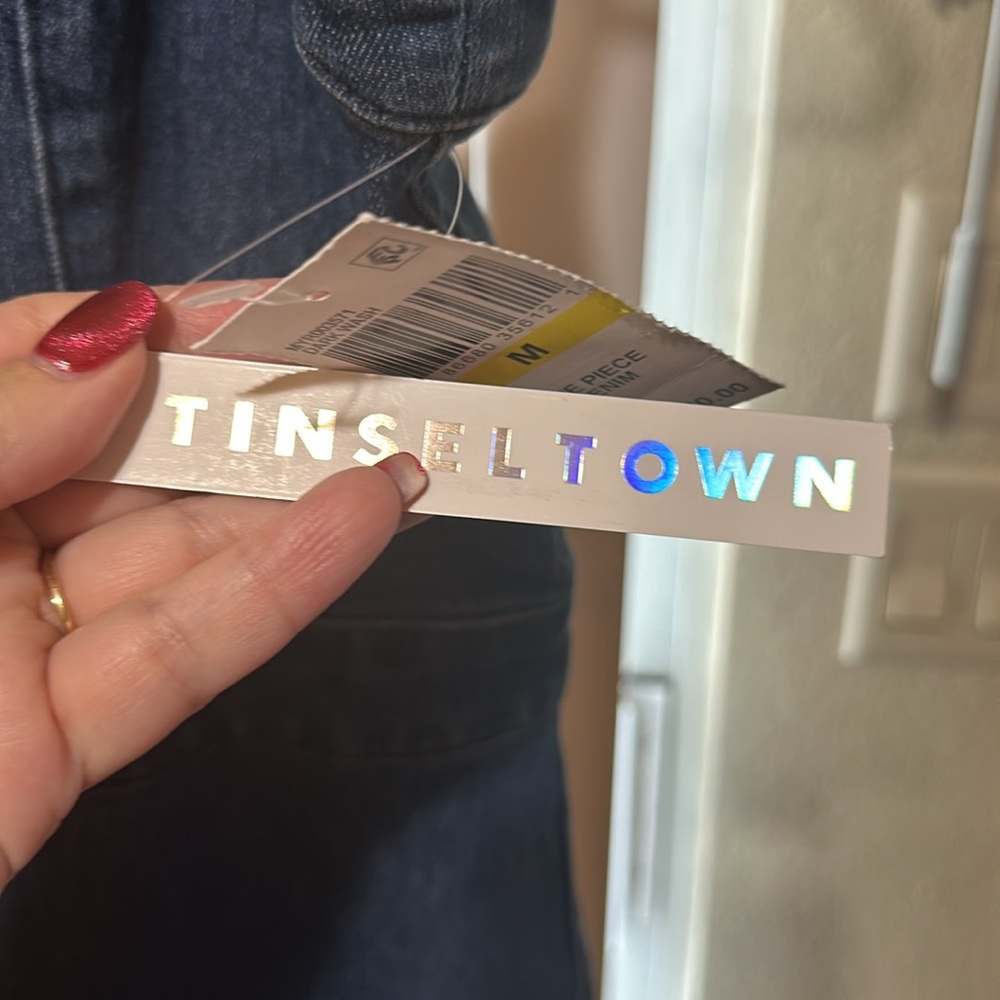 Tinseltown Jean Jumpsuit - Picture 4 of 8